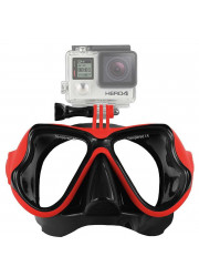 Comprar Máscara de Buceo para Gopro Hero 3/3+/4 y Action Cam con Snorkel y funda