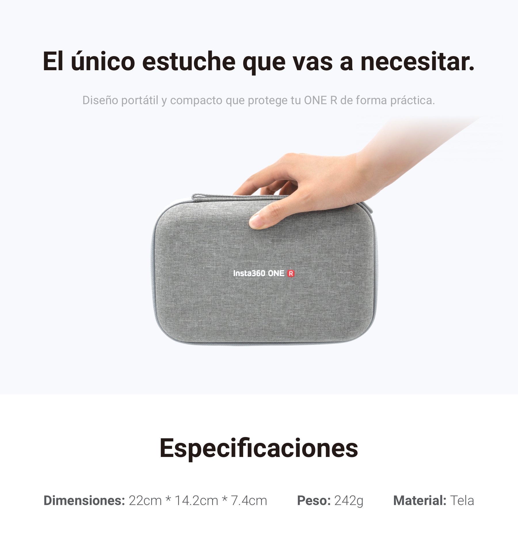 Comprar Estuche para Insta360 One R en Stock en Madrid